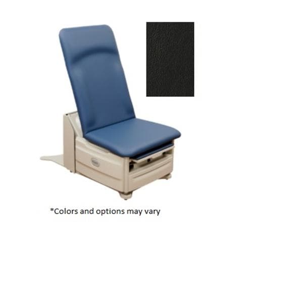 Flex Access Exam Table Black Satin 700lb Capacity