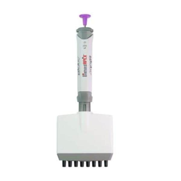 Diamond Apex Adjustable Volume Pipette 20-200uL Lavender Ea