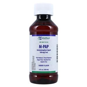 Acetaminophen Oral Elixir 160mg/5mL 4oz/Bt
