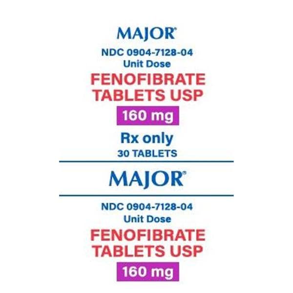 Fenofibrate 160mg 3x10/Bx