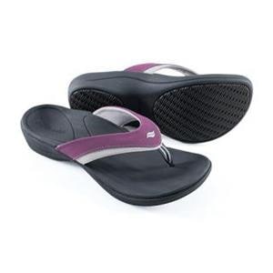 PowerStep Fusion Sandal Plum / Grey Womens 1/Pr