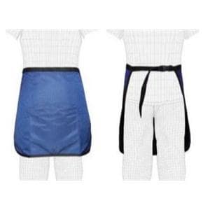 Lap Guard Half Apron Royal Blue/Black Ea