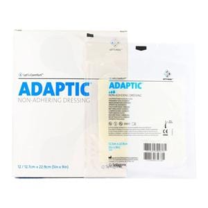 Adaptic Cellulose Acetate Wound Contact Layer Dressing 5x9" Non-Adherent, 6 CR/CA