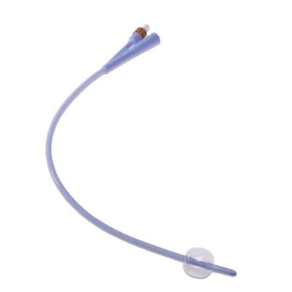 Catheter Foley 22Fr 5cc Coude Tip Silicone 2-Way 10/Ca