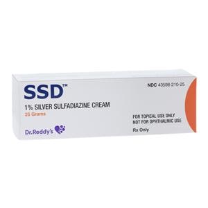 Silver Sulfadiazine Topical Cream 1% Tube 25gm/Tb