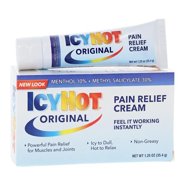 Icy Hot Pain Relief Cream 10/30% Maximum Strength 1.25oz Tube Ea