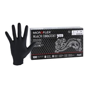 Black Dragon Nitrile Exam Gloves Small Black Non-Sterile