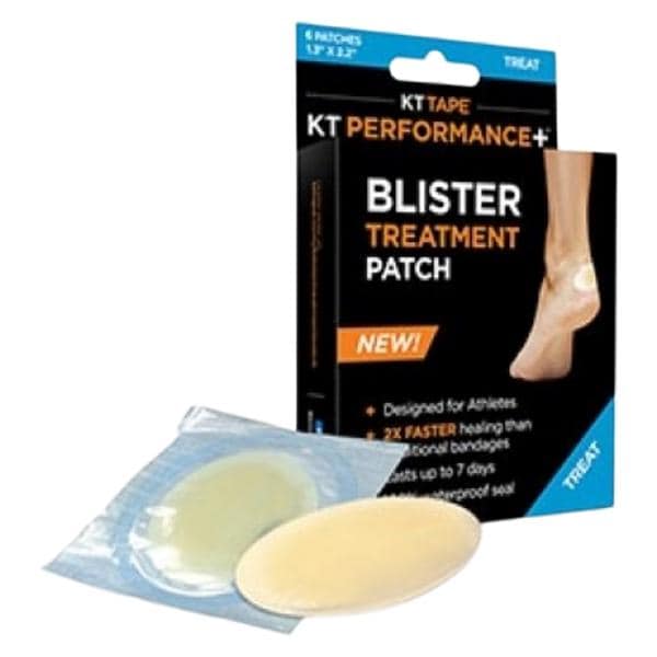 KT Tape Athletic Patch For Blister Treatment 6/Bx