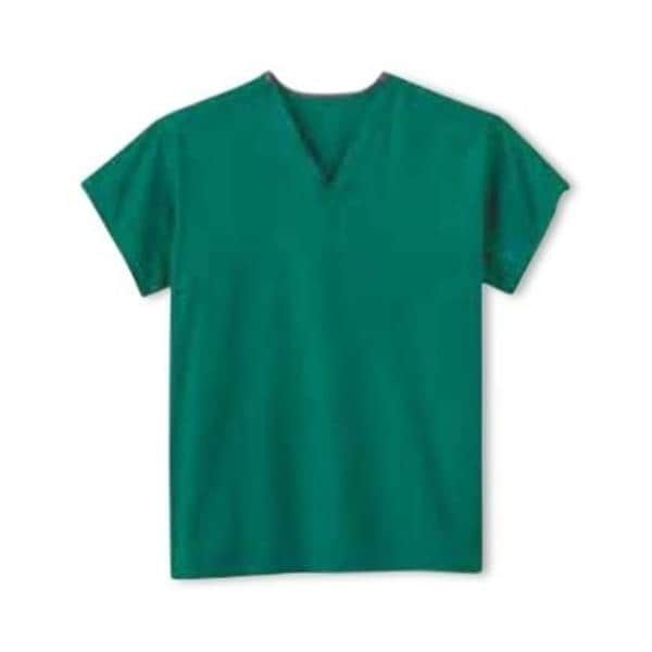 Scrub Top 29-31" Chest Forest Green Pediatric Large Disposable 50/Ca