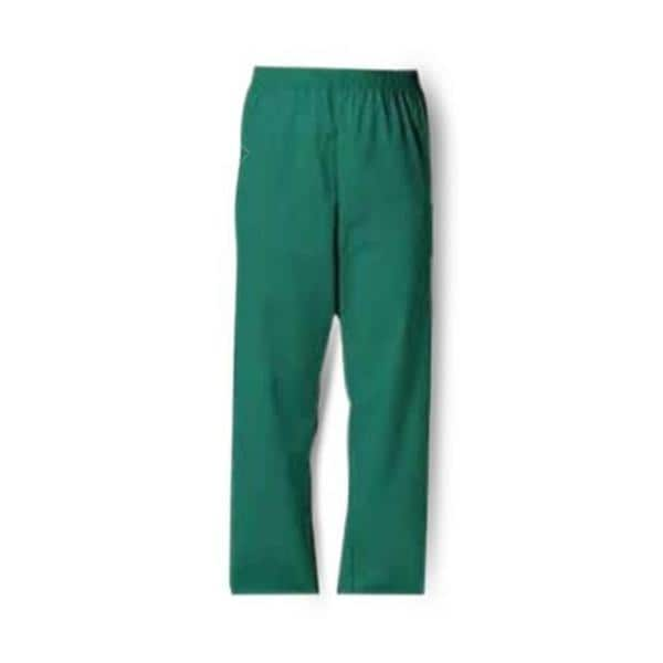 Scrub Pants 25-26" Waist Forest Green Pediatric Large Disposable 50/Ca