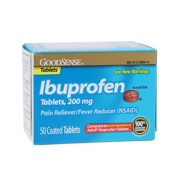 Ibuprofen Tablets 200mg Bottle 50/Bt