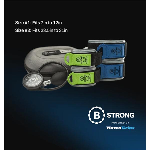 Blood Flow Restriction Package Green/Blue