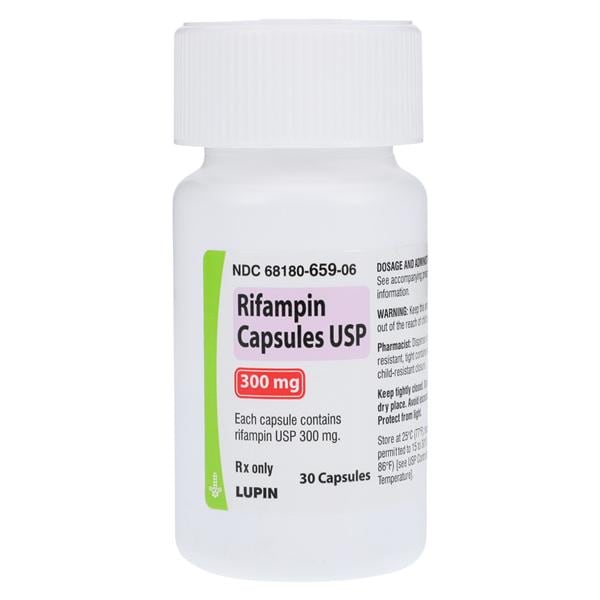 Rifampin Capsules 300mg Bottle 30/Bottle 30/Bt