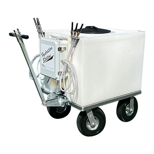 Tanker Hydration Station White 7075 Aluminum With 6 Nozzles