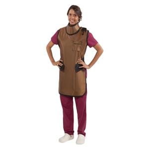 Easy Wrap Apron Royal Blue 24x40" With Thyroid Collar Ea