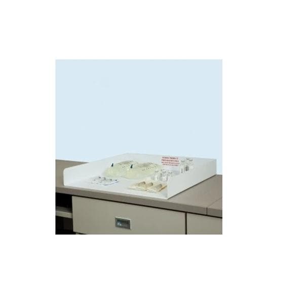 Medication Prep Tray White Polystyrene 22x22x3