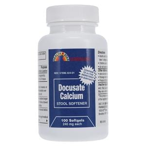 Docusate Calcium Capsules 240mg 100/Bt