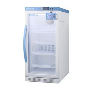 Accucold Vaccine Refrigerator 2.83 Cu Ft Glass Door 2 to 8C Ea