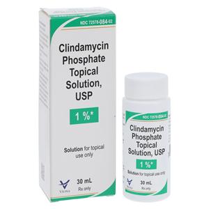 Clindamycin Phosphate Topical Solution 1% Bottle 30mL/Bt