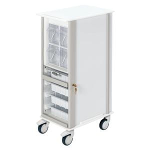 Insight Storage Cart 20.5x13x35.5" (4) 3" Caster/2 Locking/2 Swivel