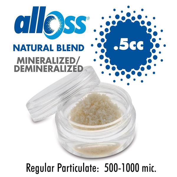 alloOss Allograft Bone Graft Cortical / Cancellous Particulate Cllgn 0.25 cc Ea