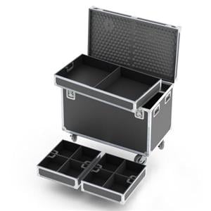 Athletic Case Black With Dual Half Tray