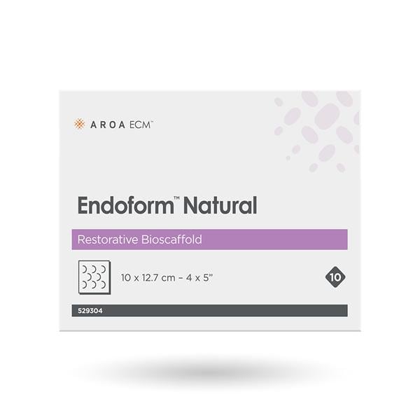 Endoform Collagen/Glycosaminoglycans (GAGs) Wound Dressing 4x5" Strl Hi Flw LF