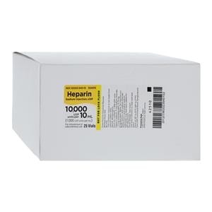 Heparin Sodium Injection 1000U/mL MDV 10mL 25/Bx