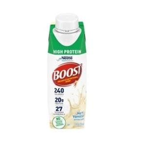 Boost High Protein Nutritional Drink Very Vanilla 8oz Carton 24/Ca