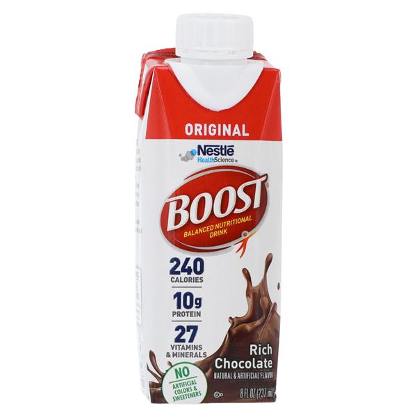 Boost Nutrition Drink Rich Chocolate 8oz Carton 24/Ca