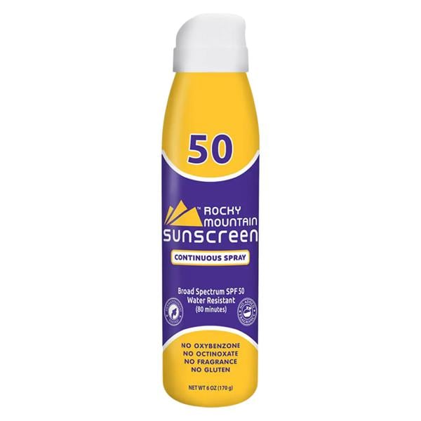 Spray Sunscreen 6oz Continuous 48/Ca