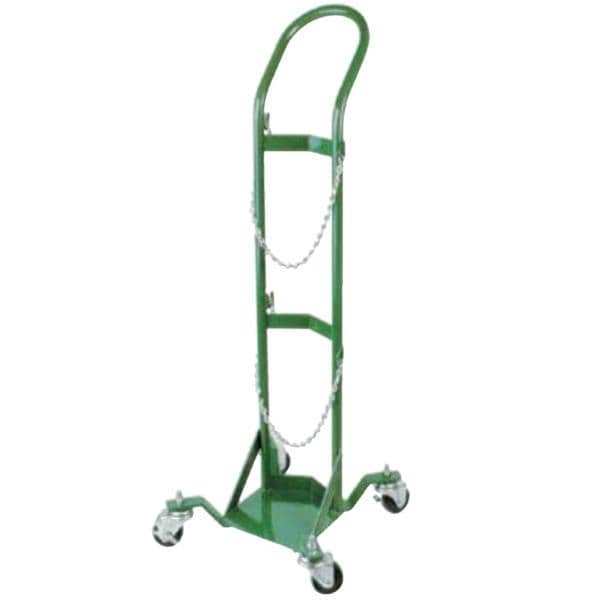 Hand Cart 18x18x48" Green