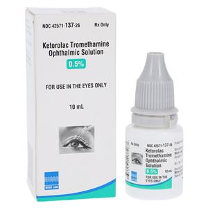 Ketorolac Tromethamine Ophthalmic Solution 0.5% Bottle 10mL 10mL/Bt