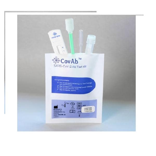 CovAb COVID-19 Test Kit CLIA Waived 50/Bx