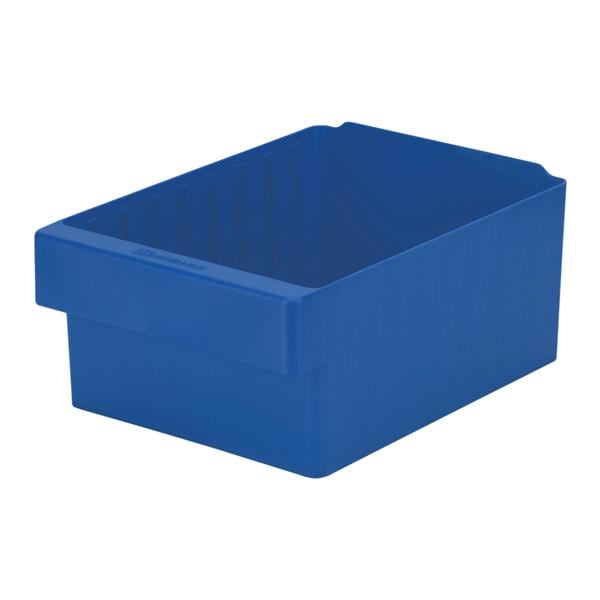 Storage Drawer Blue Plastic 12x8-3/8x4-5/8" 4/Ca