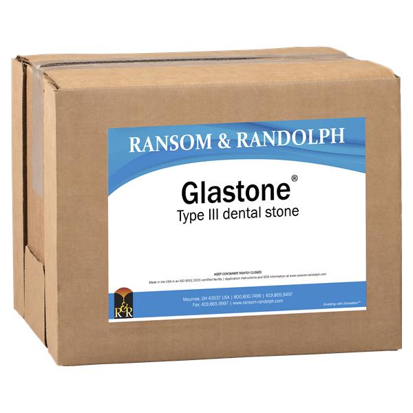 Dental Stone Glastone Peach .08% 25Lb/Bx