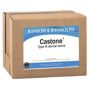 Castone Dental Stone White 0.08% 25lb/Ea