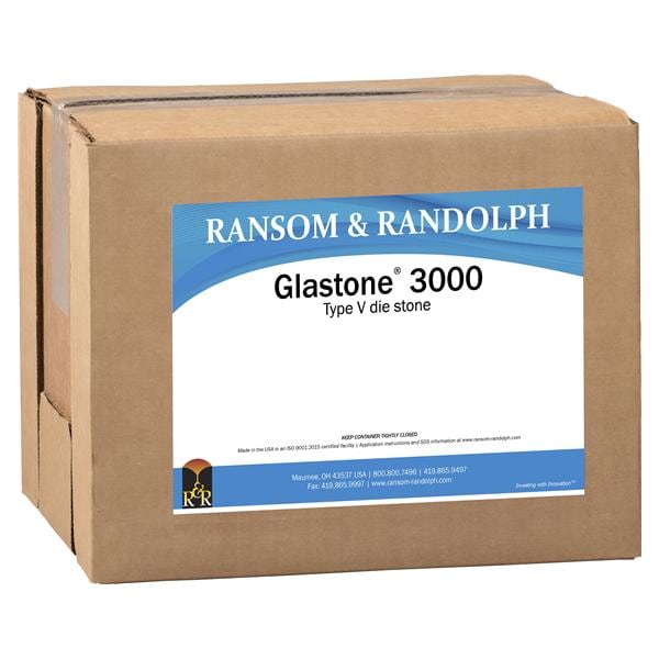 Glastone 3000 Dental Stone Green 25Lb/Bx