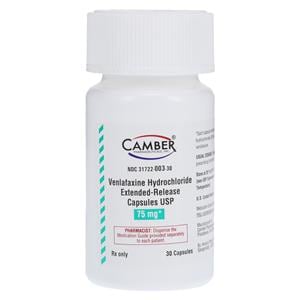 Venlafaxine HCL Extended-Release Capsules 75mg Bottle 30/Bt