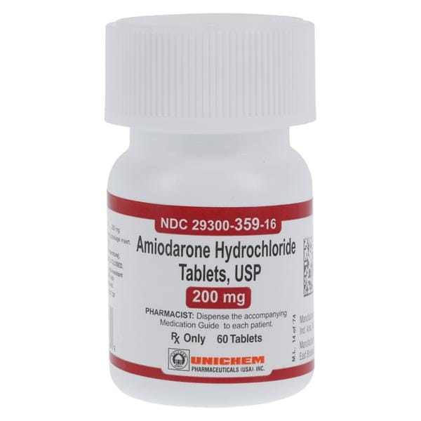Amiodarone HCl 200mg 60/Bt