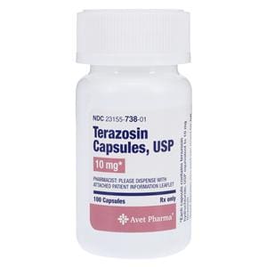 Terazosin HCl 10mg 100/Bt