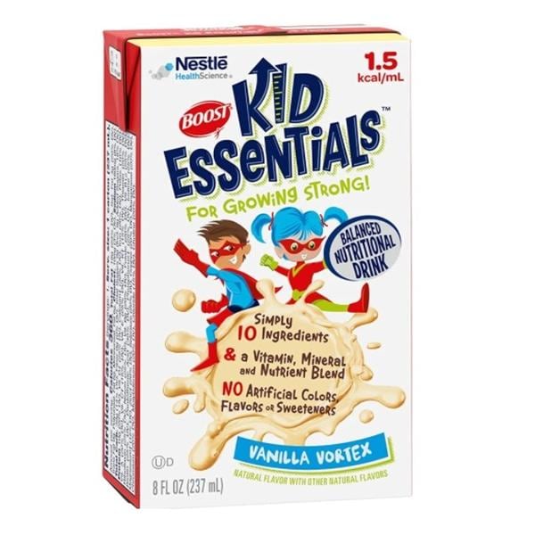 Boost Kid Essentials 1.5 Pediatric Ntrtn Drink Vanilla Vortex 8oz Carton 24/Ca