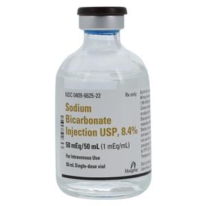 Sodium Bicarbonate 8.4% Injection SDV 50mL 25/Bx