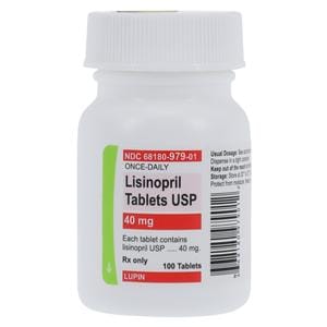 Lisinopril 40mg 100/Bt