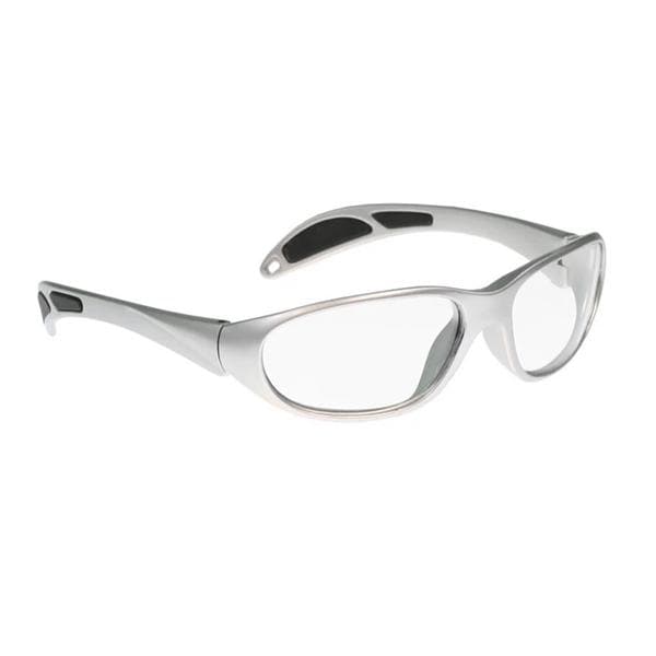 Cityliner X-Ray Glasses Silver Wrap-Around .75mm Shld/ .5mm Sd Shld Ea