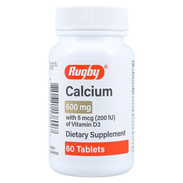 Calcium Carbonate/Vitamin D Tablets 600mg 60/Bt
