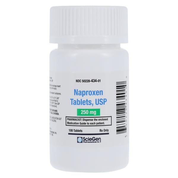 Naproxen Tablets 250mg Bottle 100/Bt