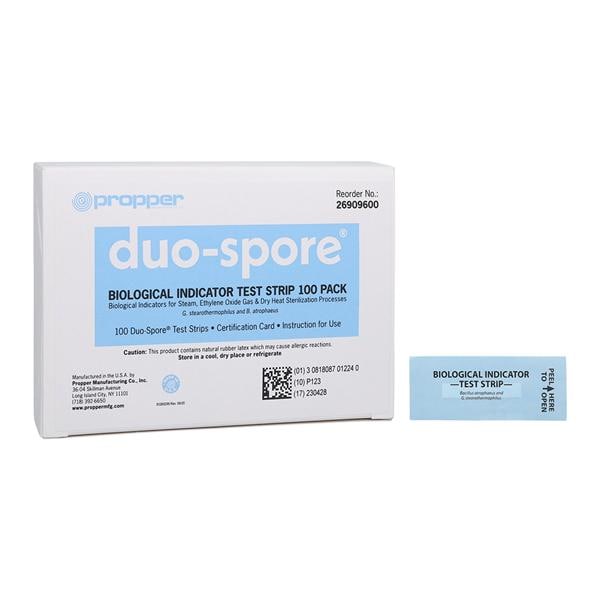 Strip Indicator Duo Spore Bulk Pack 100/Bx