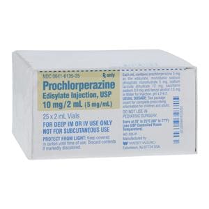 Prochlorperazine Edisylate Injection 5mg/mL SDV 2mL 25/Bx