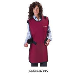 Easy Wrap X-Ray Apron Dark Blue .5mm Antimicrobial Lead With Pocket Ea